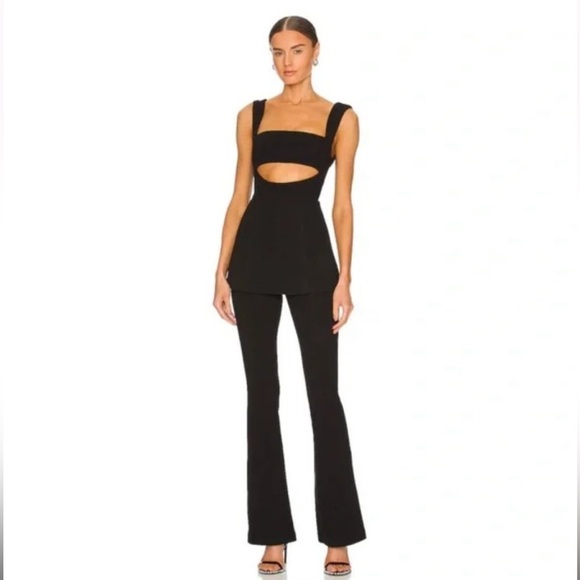 Misha Pants - NWT MISHA Costanza Jumpsuit in Black Size US 4